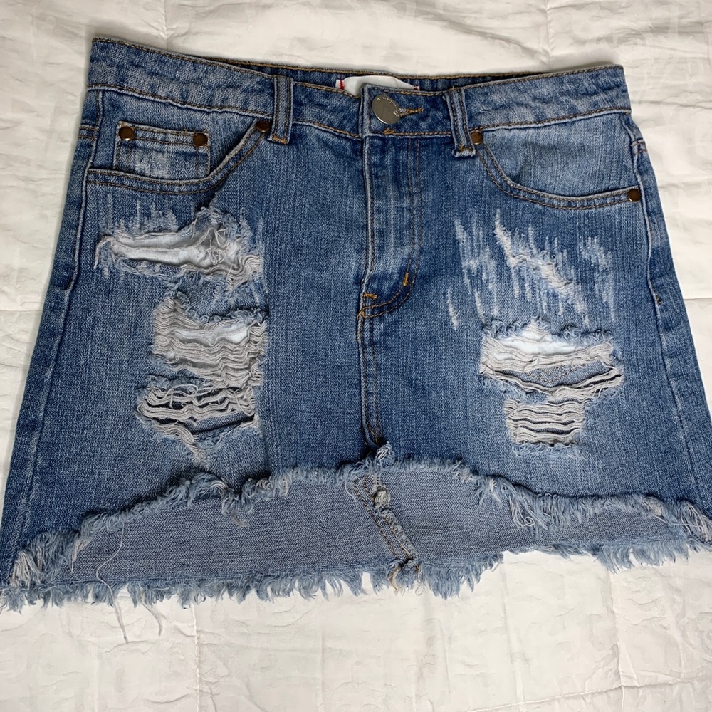Jean skirt